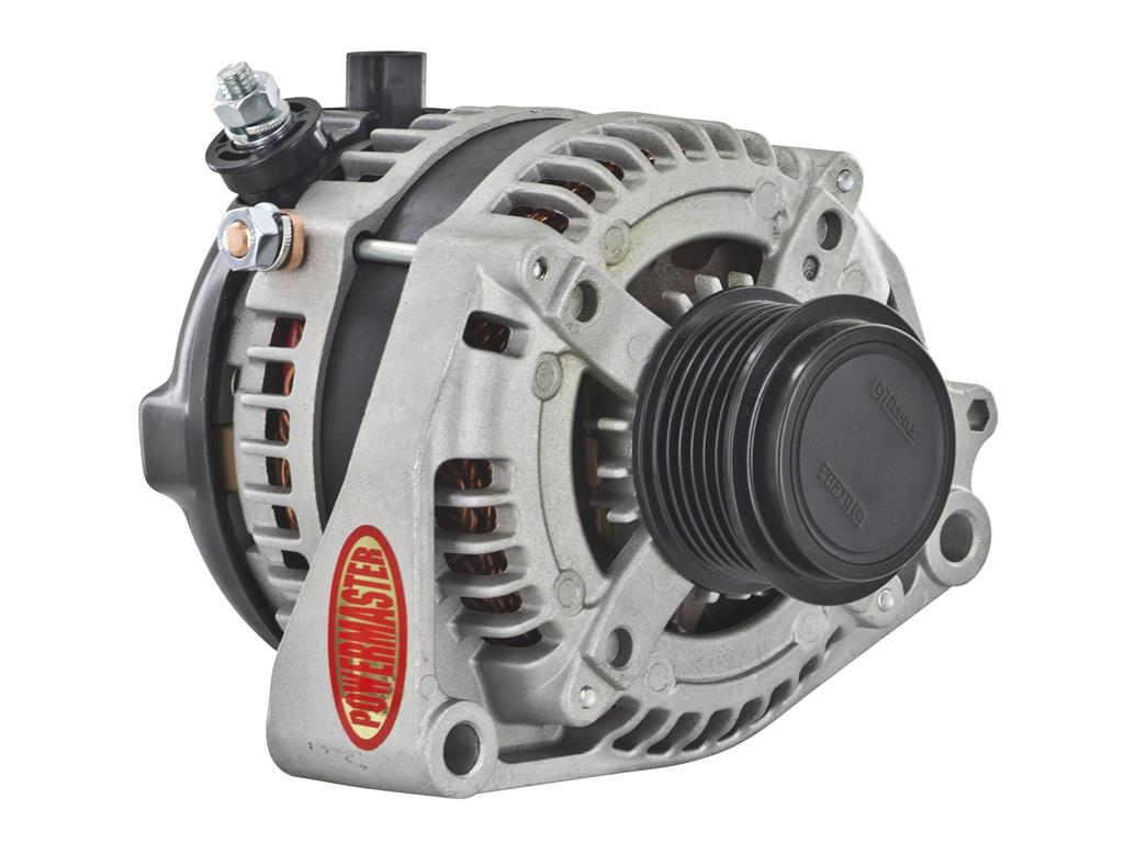 2014-2019 Powermaster HPR Style Alternator 180-145 Amp 2 Pin Regulator Natural