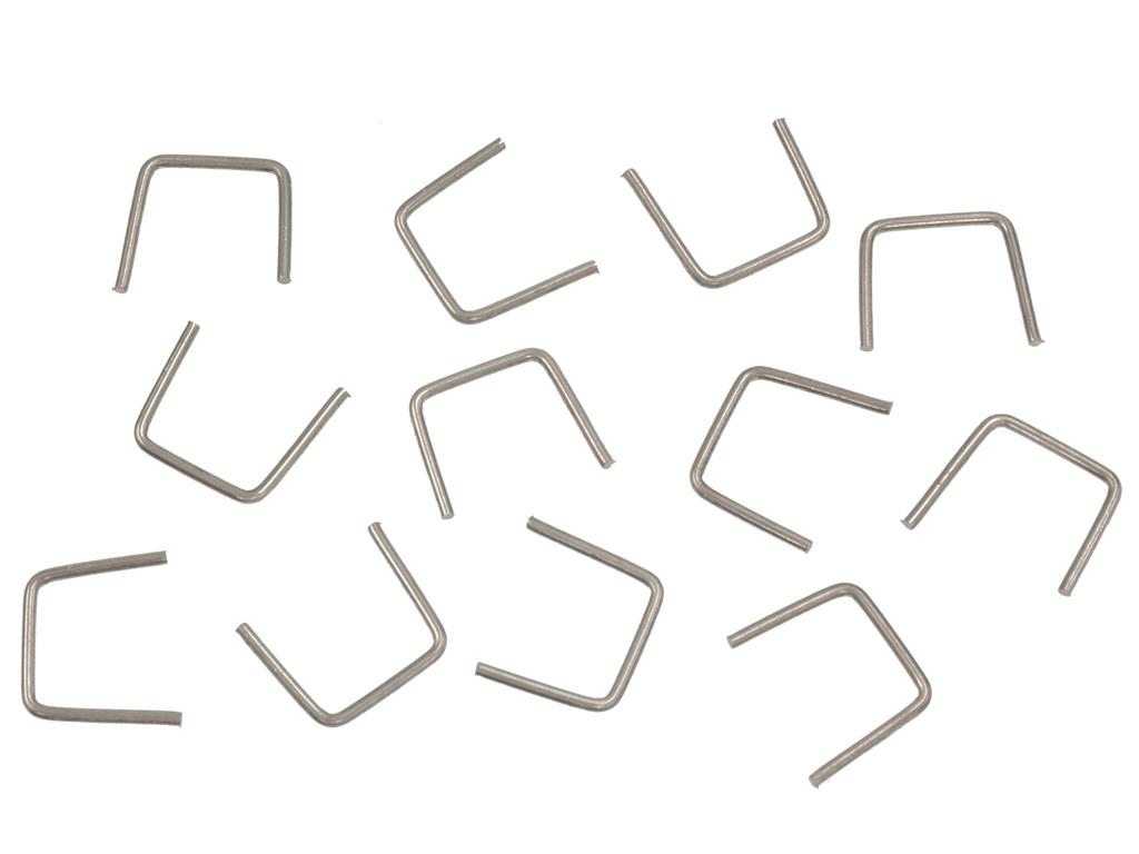 53-89 Staple - Window Felt And Engine Compartment Seal - Stainless Steel - Set Of 12