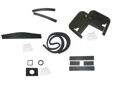 63 Engine Compartment Seal Kit - With Air Conditioning