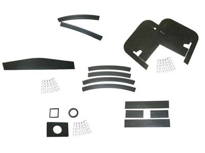 64-65 Engine Compartment Seal Kit - 327 No Air Conditioning