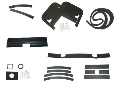 66 Engine Compartment Seal Kit - 327 With Air Conditioning