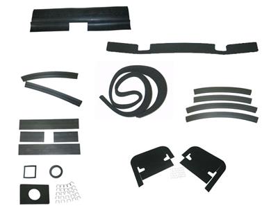 67 Engine Compartment Seal Kit - 327 With Air Conditioning