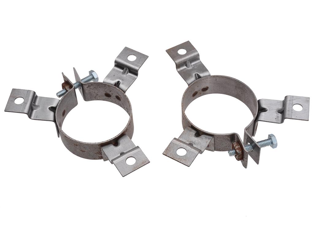 53-55 Exhaust Extension Clamps To Body