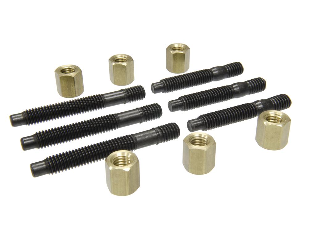59-80 Exhaust Manifold Studs w/Brass Nuts