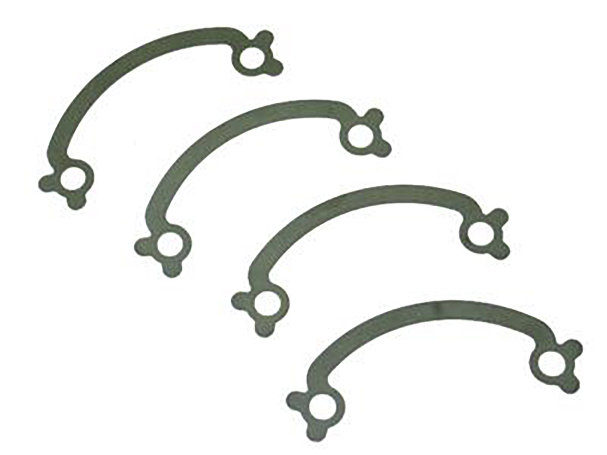 65-74 Exhaust Manifold Lock Set 396 / 427 / 454 - Plain Steel - Set Of 4