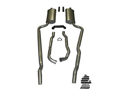 1966-1967 Deluxe Exhaust 427 Automatic 2 1/2" Off-Road N11 Welded Mufflers