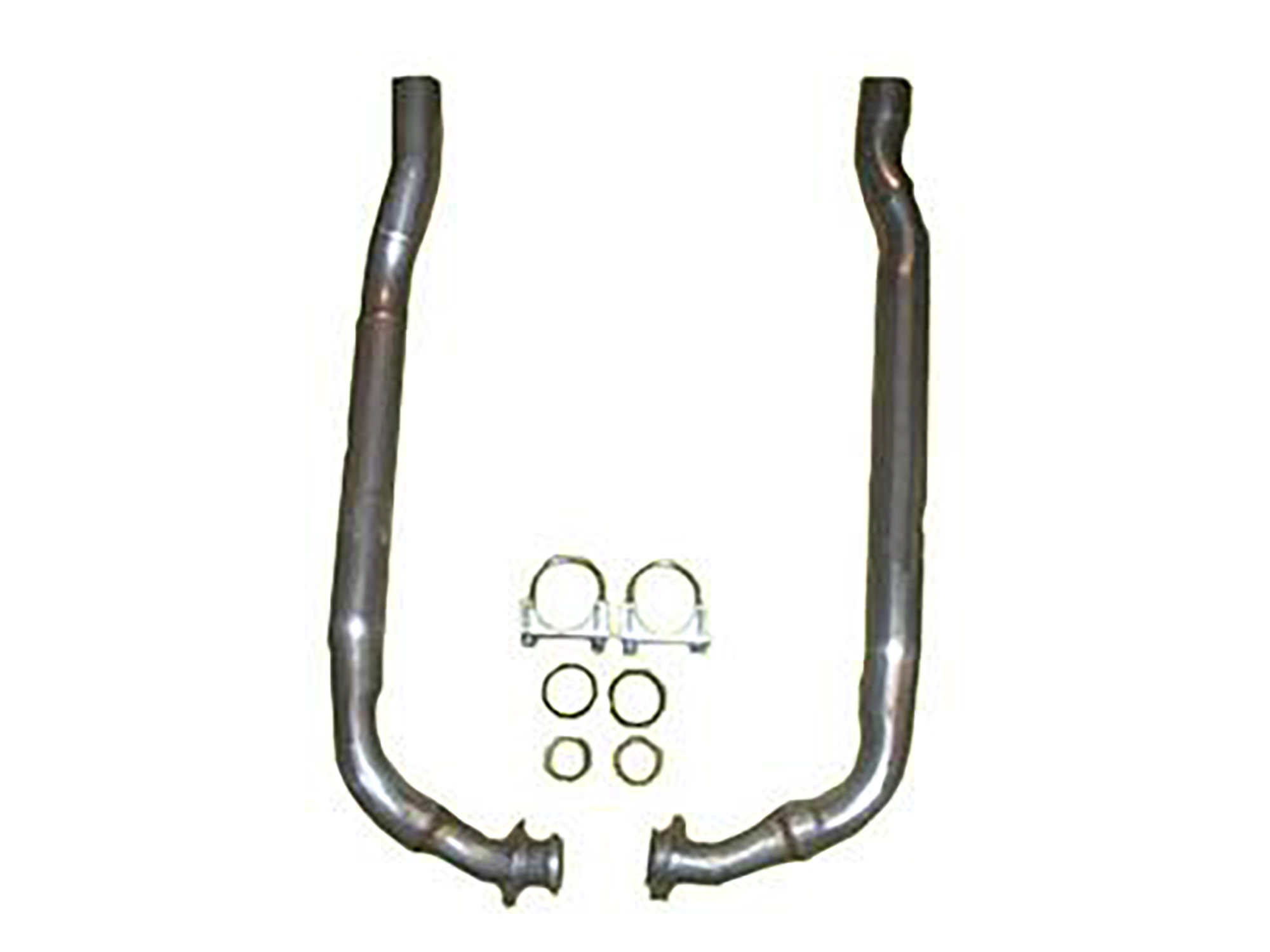 66-74 Exhaust Pipe - Front 327 / 350  2" To 2 1/2" - 4 Speed