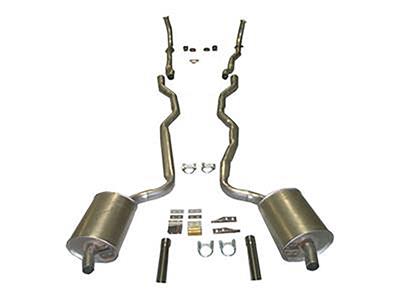 63 Deluxe Exhaust System - Complete Aluminized