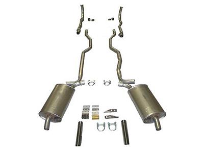 63 Deluxe Exhaust System - Complete Aluminized 2"