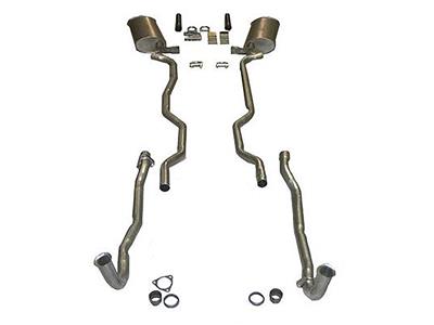 63 Deluxe 2" Exhaust System With Magnaflow Mufflers