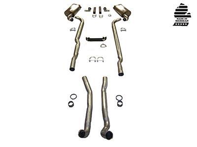 65-67 Exhaust System Deluxe 396/427 4 Speed Magnaflow