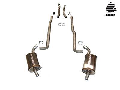 66-67 Exhaust System 2 1/2" 427 Automatic With Magnaflow Muffler