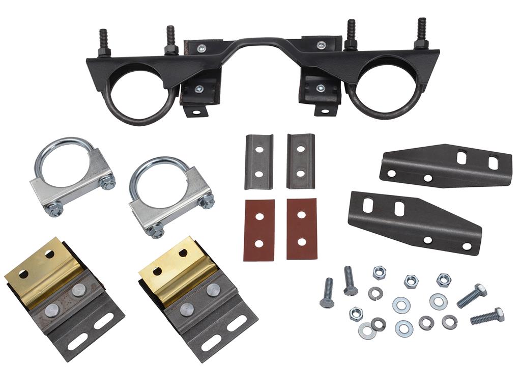 1963 2 1/2" Exhaust Hangers and Bracket Kit