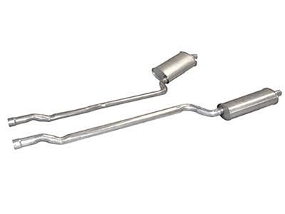 68-72 Muffler - Carbon Steel 2 1/2" 4 Speed Off Road / N11 Welded - Pair