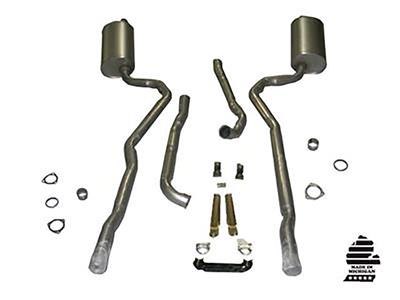 1968-1969 Exhaust System Deluxe With 2" To 2 1/2" Off Road/N11 Muffler