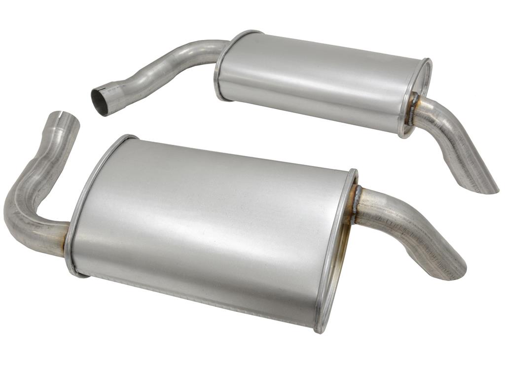 78 Aluminized Muffler 2 1/4" - L-48