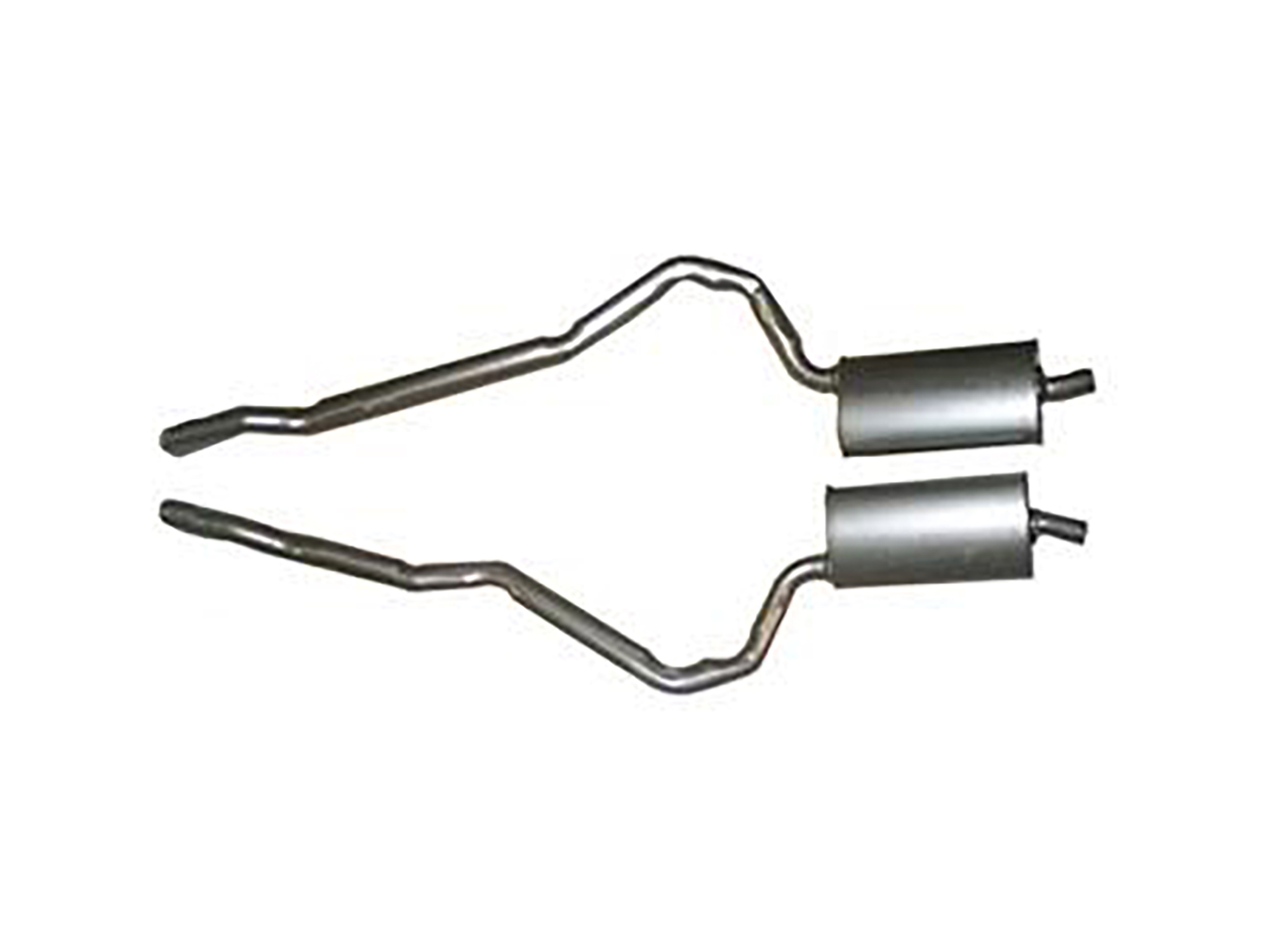 68-72 Muffler 2" Automatic OEM Style Welded
