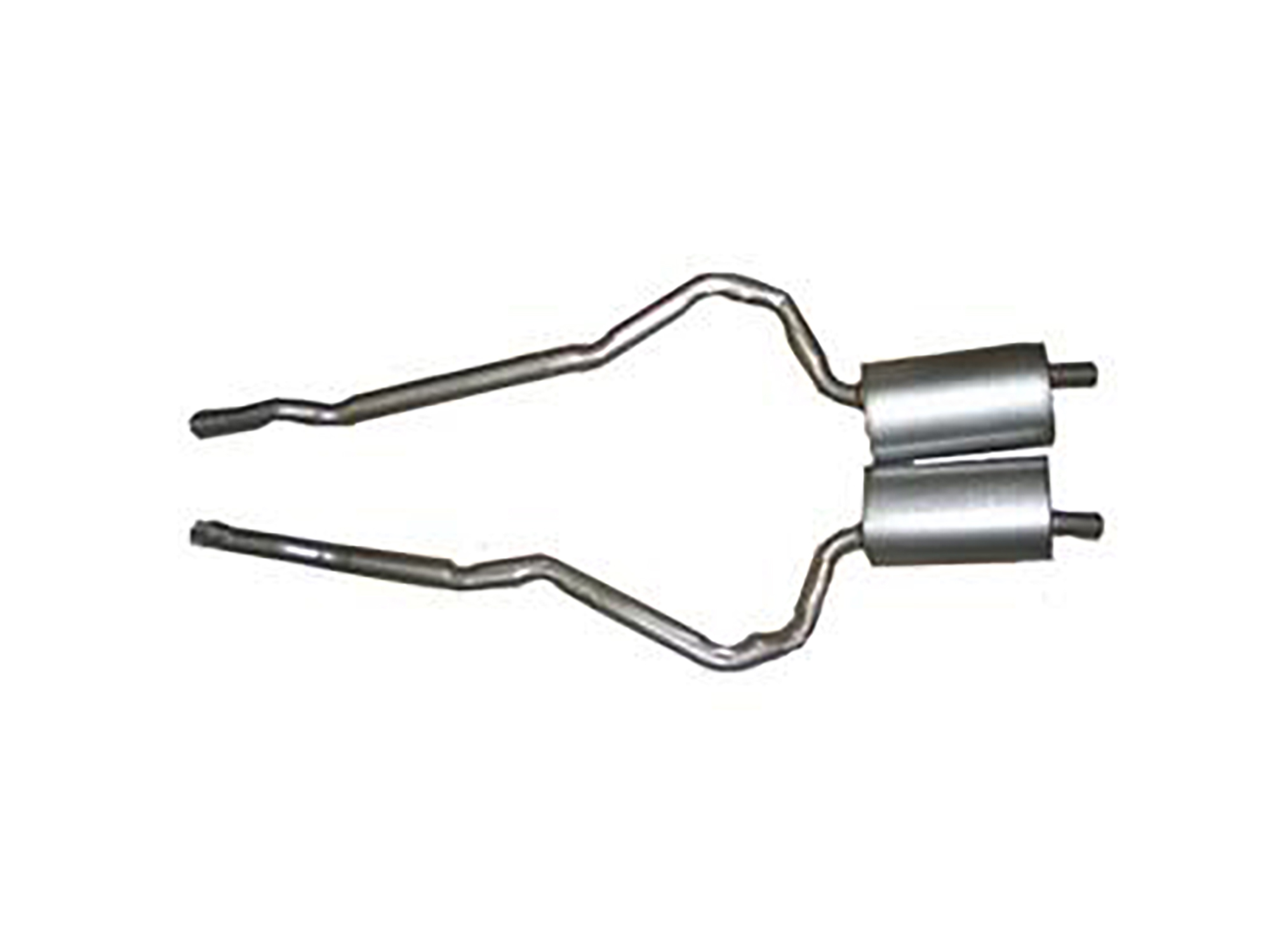 73 2 1/2" 350 OEM Style Welded Mufflers - Pair