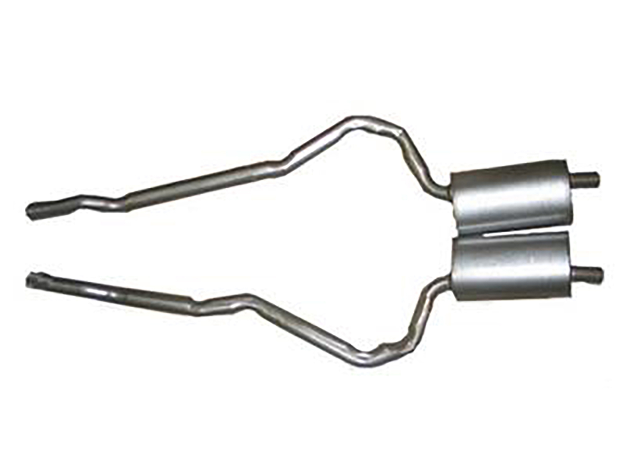 73 2" Automatic OEM Style Welded Mufflers - Pair