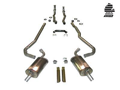 1968-1969 Exhaust System Deluxe Small Block 4-Speed 2" to 2 1/2" Magnaflow