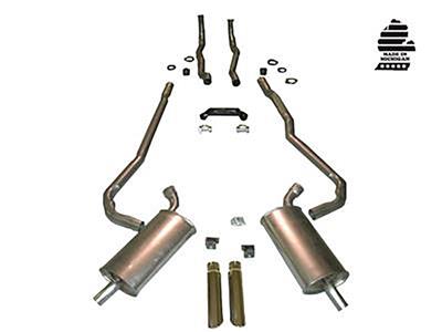 1969 Exhaust System Deluxe 350 Automatic 2"