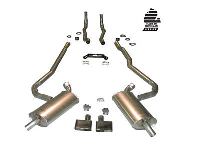 1970-1972 Exhaust System Deluxe 350 Automatic 2"