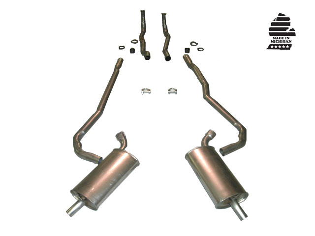 1969-1972 Exhaust System 350 Automatic 2"