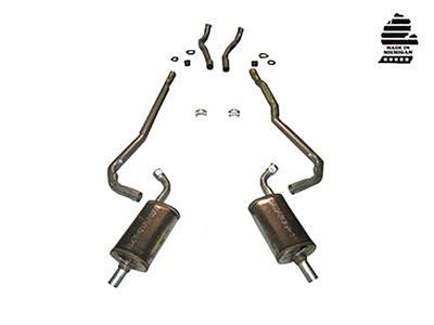 1970-1972 Exhaust System 454 Automatic 2 1/2" with Magnaflow Muffler