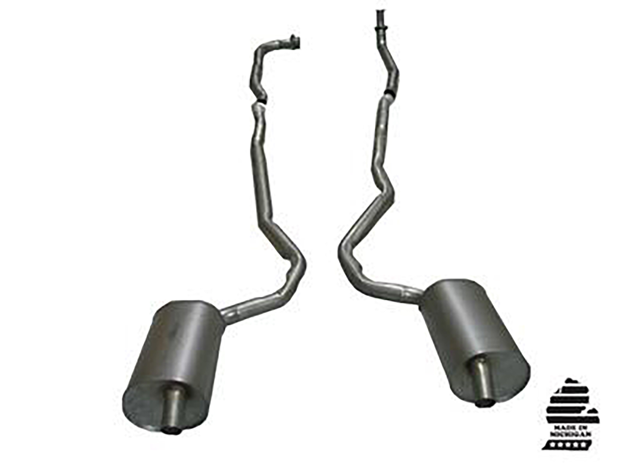 1973 Exhaust System OEM Welded 350 Automatic Hi Performance 2" To 2 1/2"