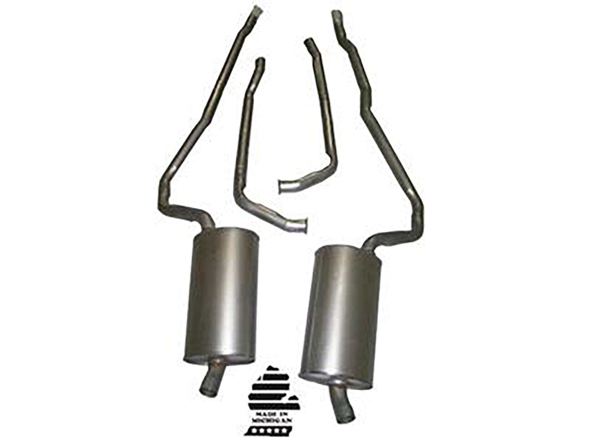 1973 Exhaust System OEM Style Welded 350 Automatic 2"