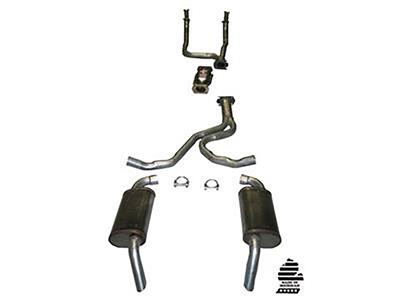 1982 Stock Exhaust System With 2 1/2" MagnaFlow Muffler
