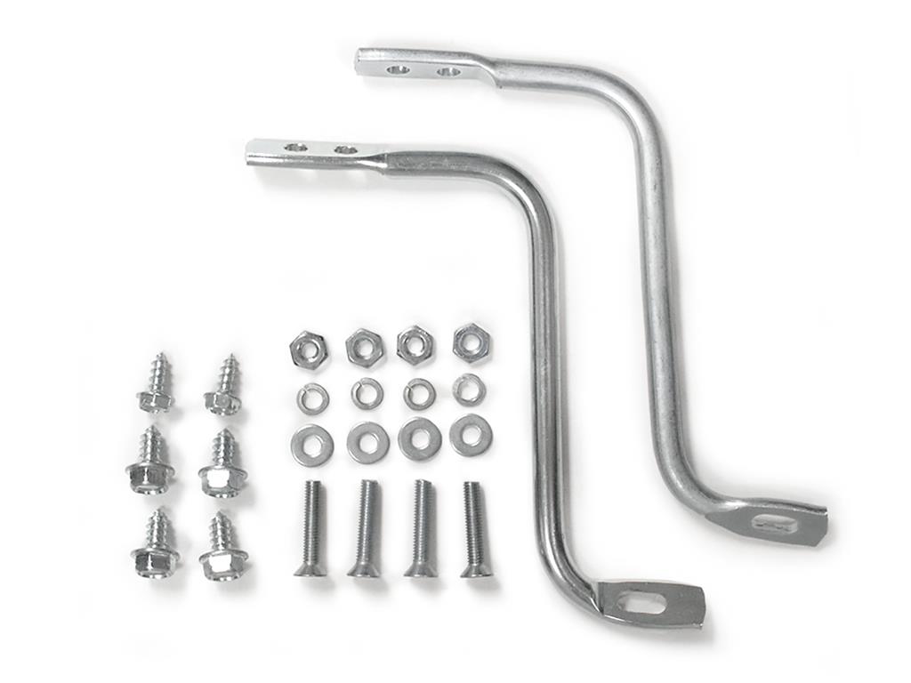 1969 Side Exhaust Cover Rear Brace Kit with Hardware
