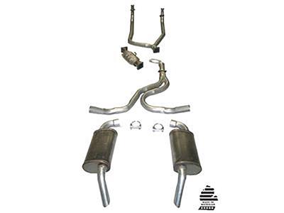 1980 Stock 305 Exhaust System With 2 1/2" MagnaFlow Muffler Except CA