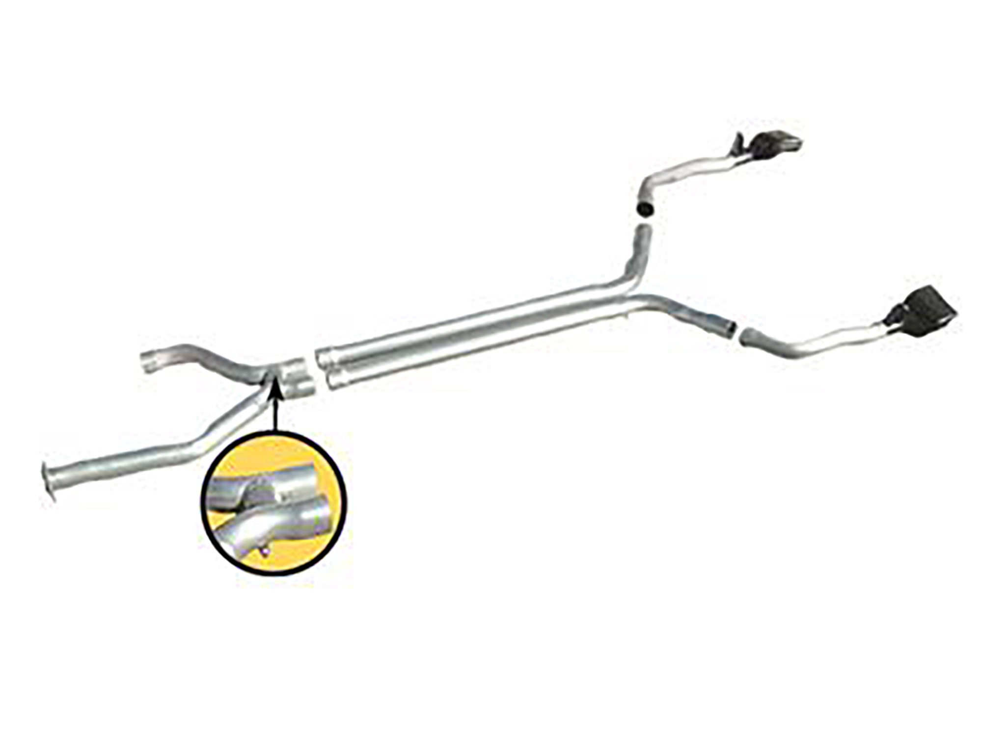 1992-1996 LT1 / LT4 Tip Muffler Eliminators Pipe