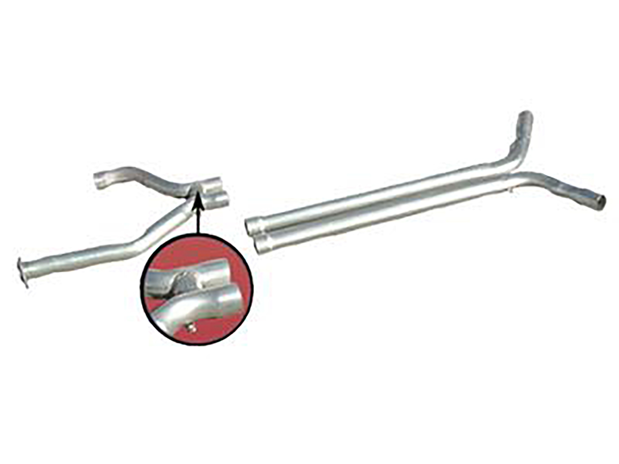 92-95 HP Straight Exhaust Pipe