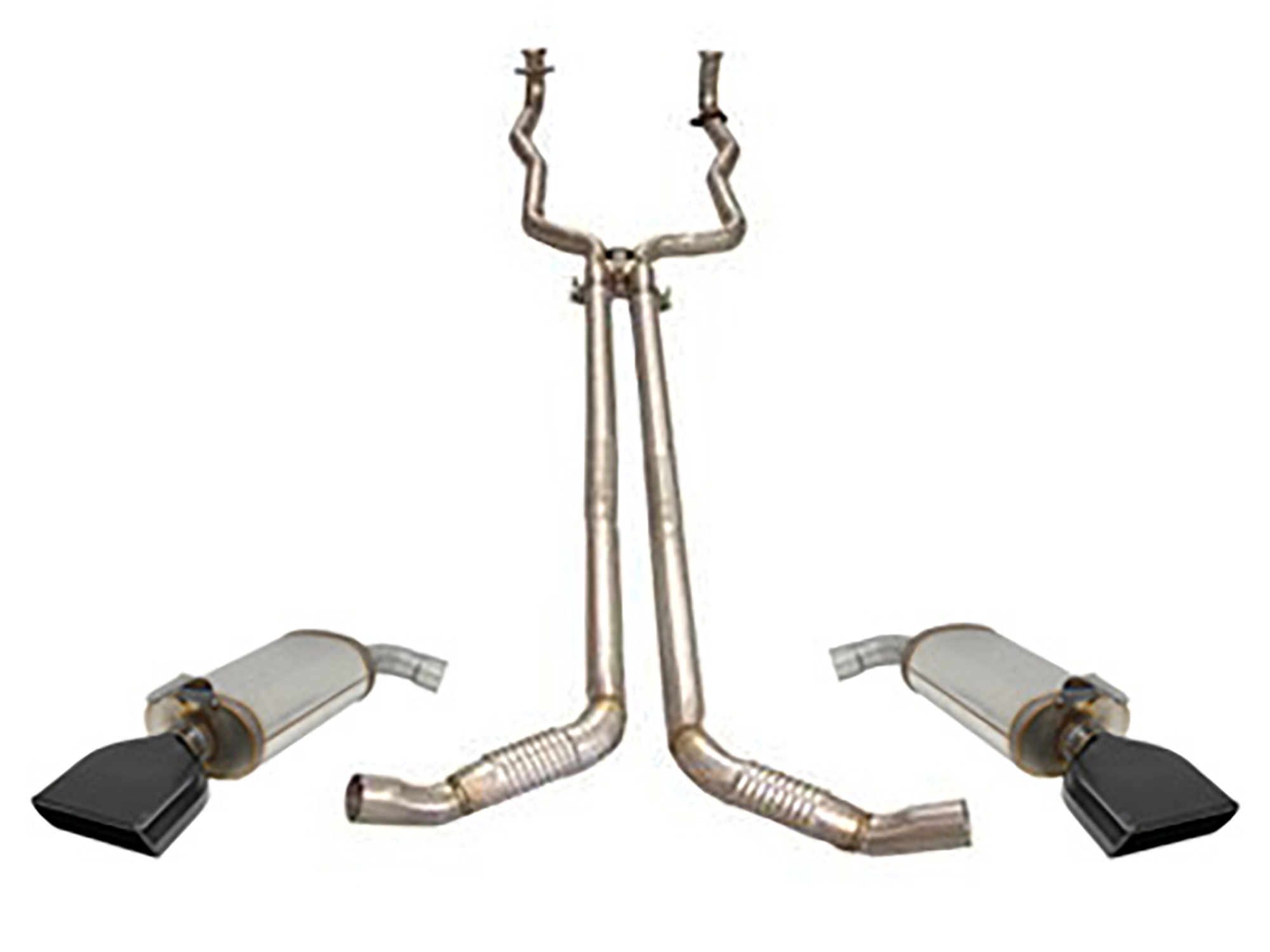 1984-1990 Dual Exhaust System With LT1/LT4 Tip MagnaFlow Mufflers