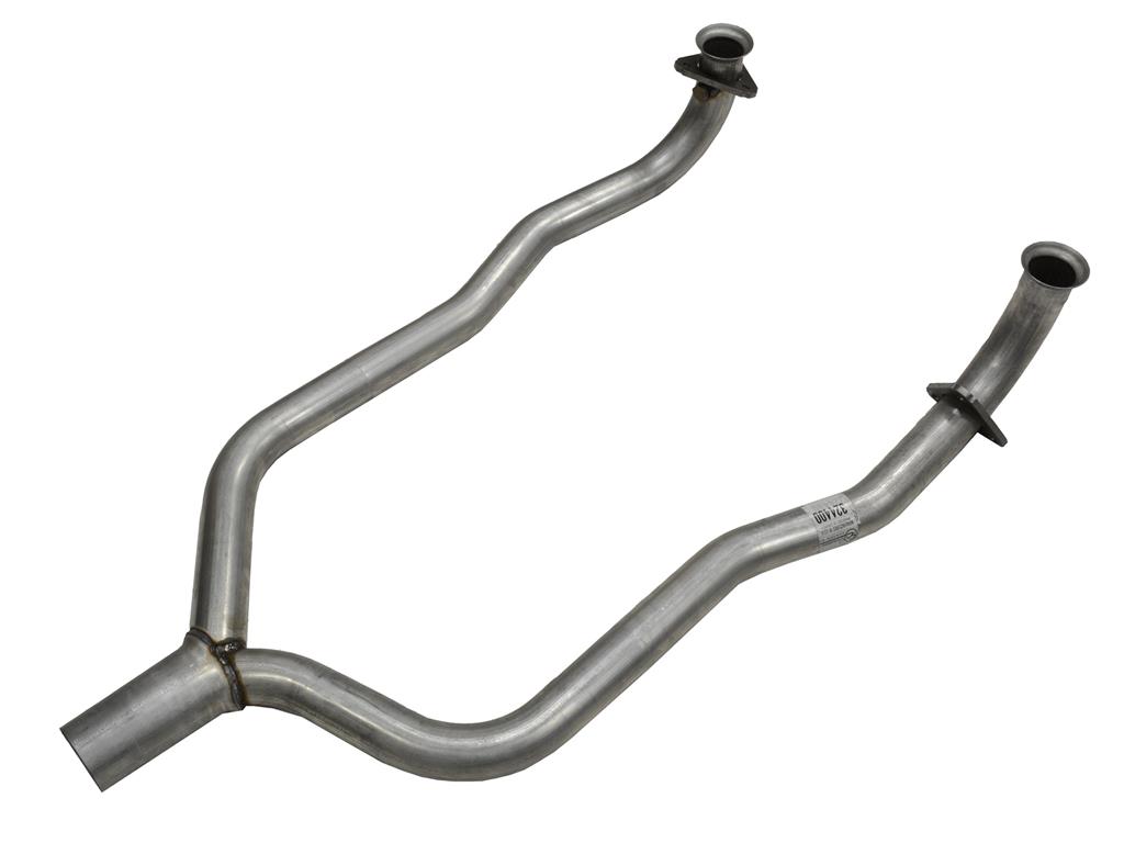 86-91 Exhaust Pipe Aluminized Front Y 86-90 Except ZR1