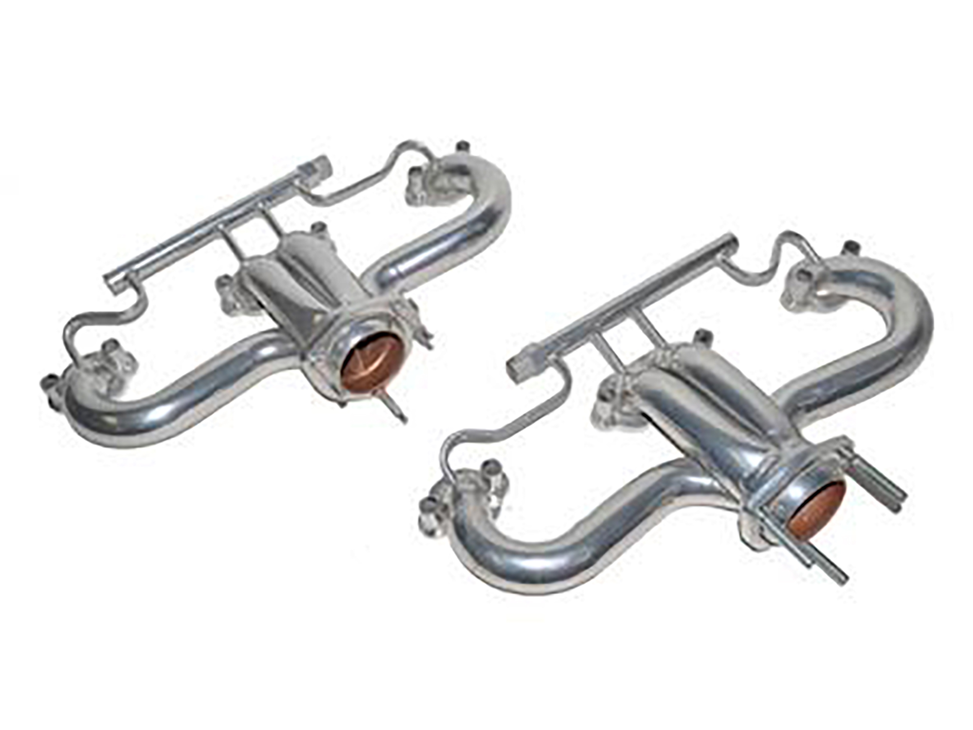 84-86 Headers / Exhaust Manifold - Modified Ceramic Coated With AIR (ND)