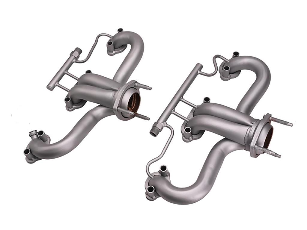 86-88 Headers / Exhaust Manifold - Modified Ceramic Coated With AIR (ND)