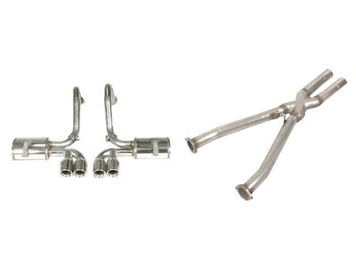 97-04 Magnaflow Cat Back Exhaust Sys-Aggressive Mufflers W/X-pipe *Discontinued*