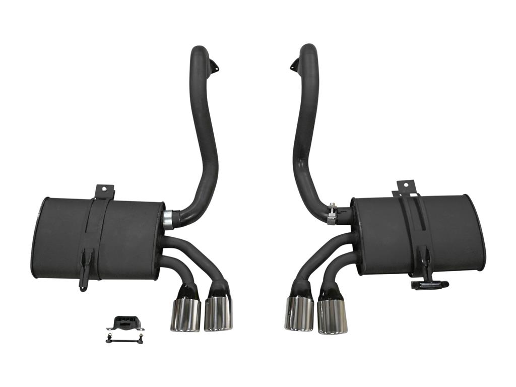 1997-2004 Stock Reproduction Mufflers with Pipes