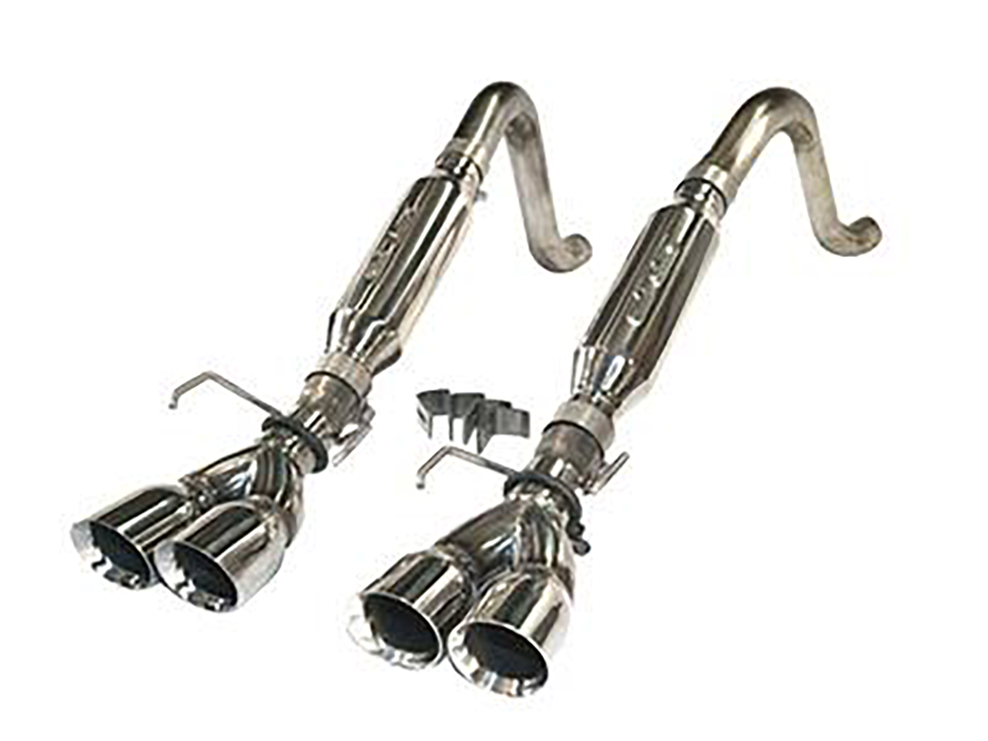 09-13 SLP Loudmouth Exhaust System With Dual Split Round Tips (ND)