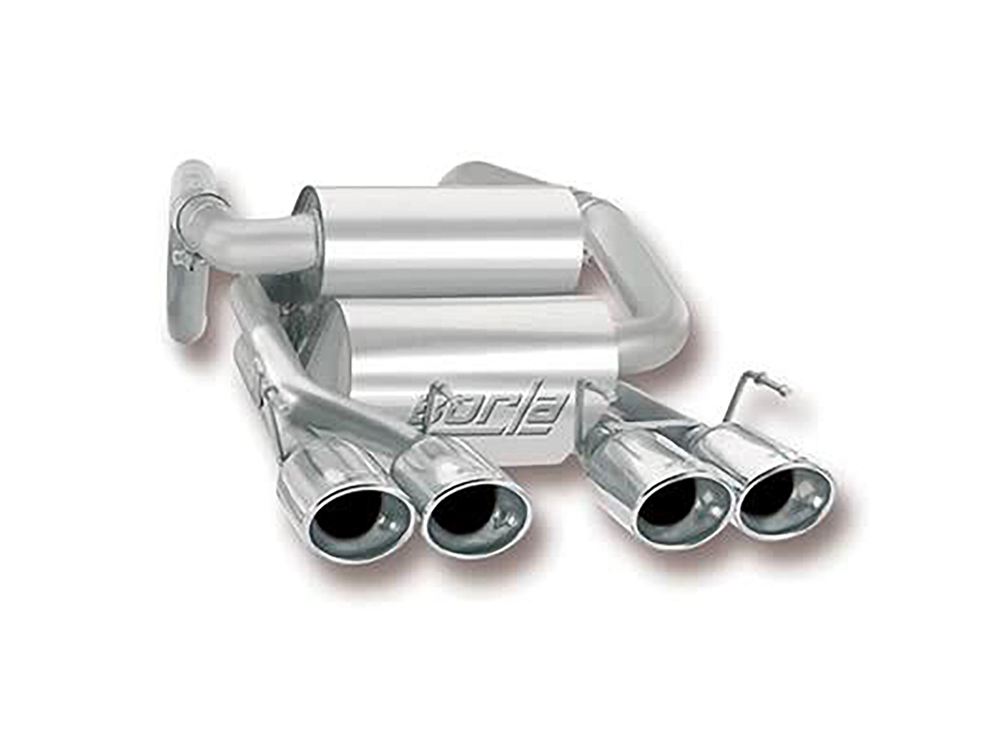 05-08 Borlas Muffler Touring Dual Oval Tips  *Use 326038*