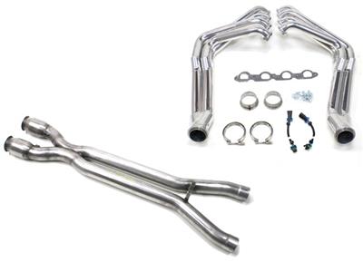 06-13 Exh Sys-Z06 4/2/1 JBA Hdrs w/X-Pipe & Catalytic Converter *Discontinued*