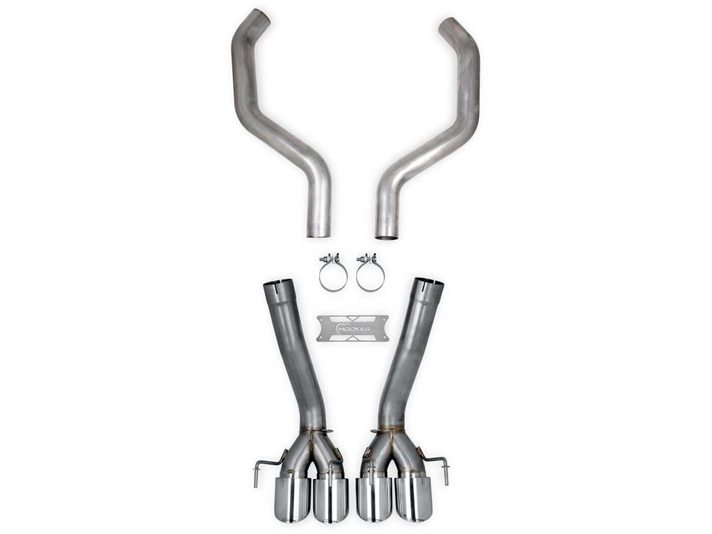 2006-2013 Z06 Hooker Blackheart Axle Back Exhaust (ND) "Discontinued"