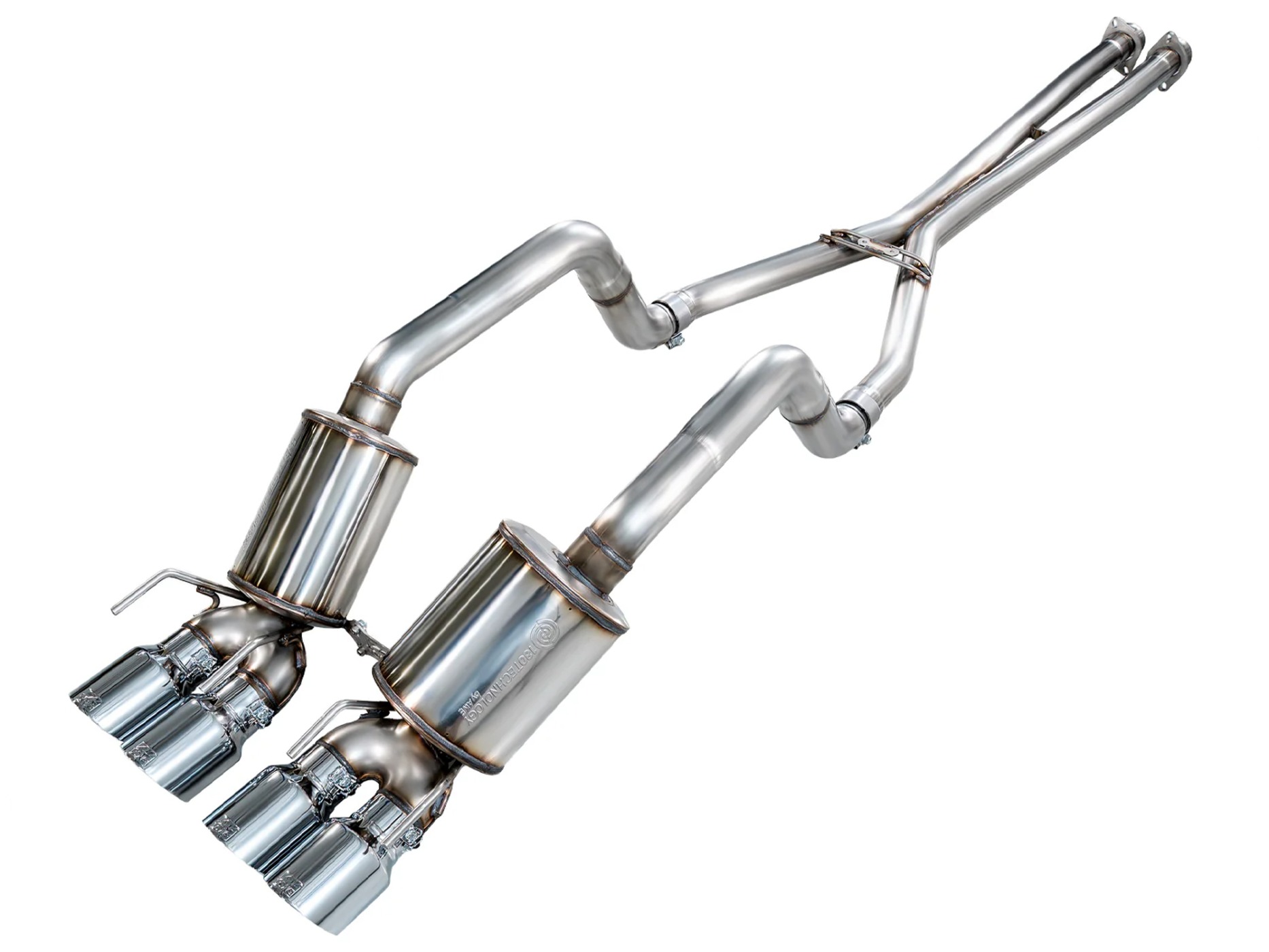 05-08 AWE Axle-Back Exhaust Touring Edition w/Chrome Tips