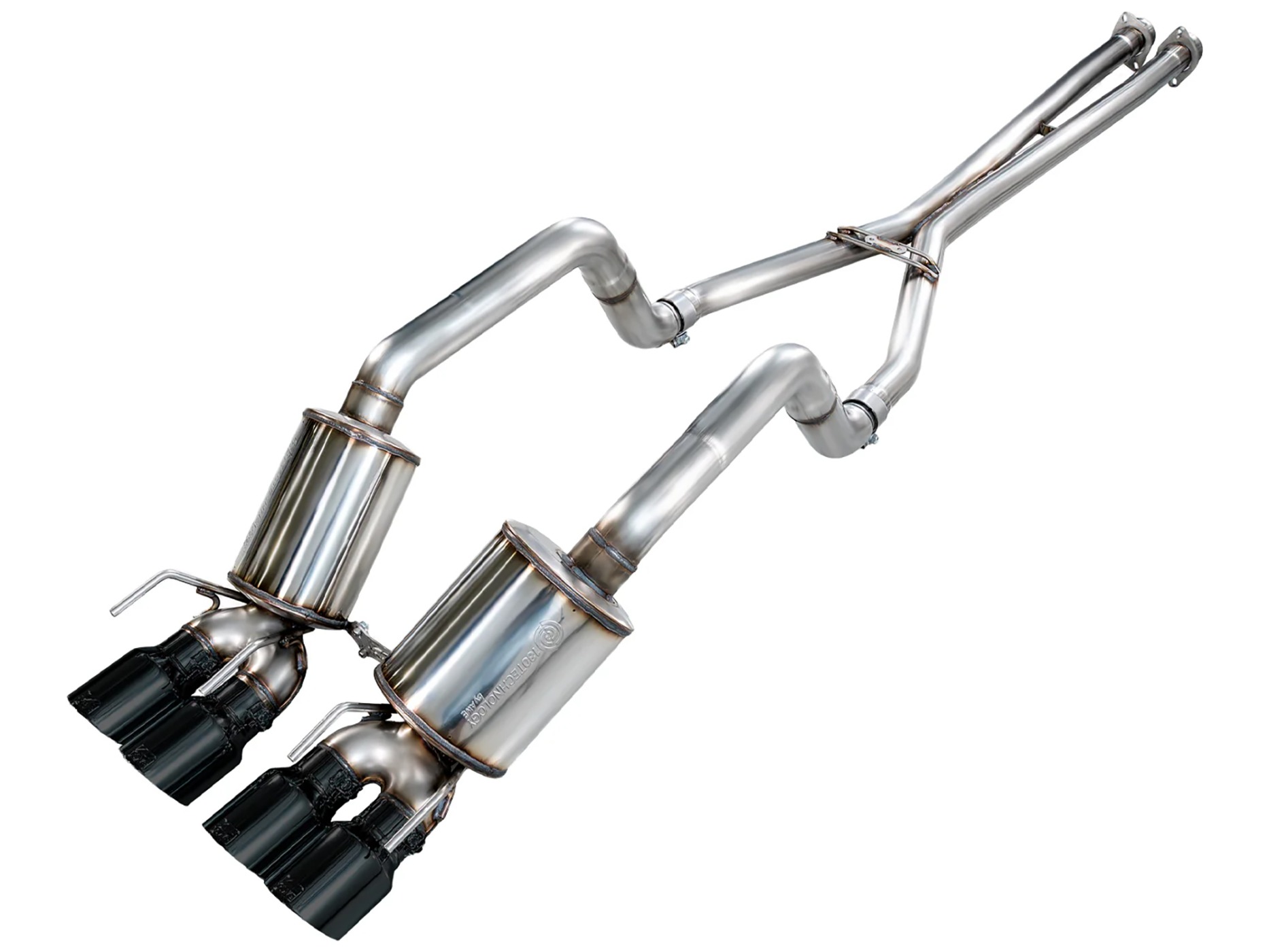 05-08 AWE Axle-Back Exhaust Touring Edition w/Diamond Black Tips