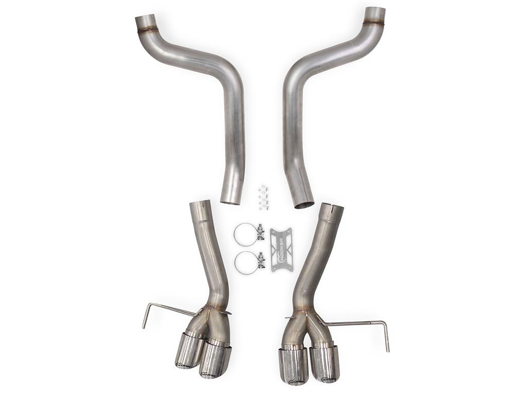 2015-2019 Z06 Hooker Blackheart Axle Back Exhaust System (ND) "Discontinued"