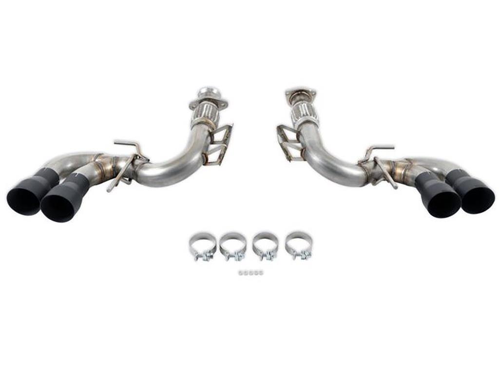 2020-2024 Hooker Blackheart Cat-Back Exhaust System Black Tips - Exc NPP