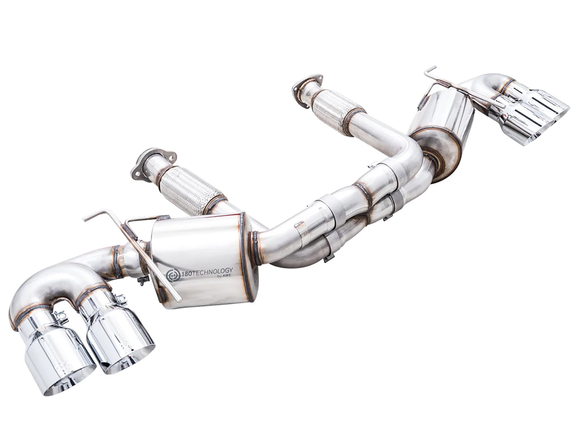 20-26 AWE Exhaust Track Edition w/Chrome Tips
